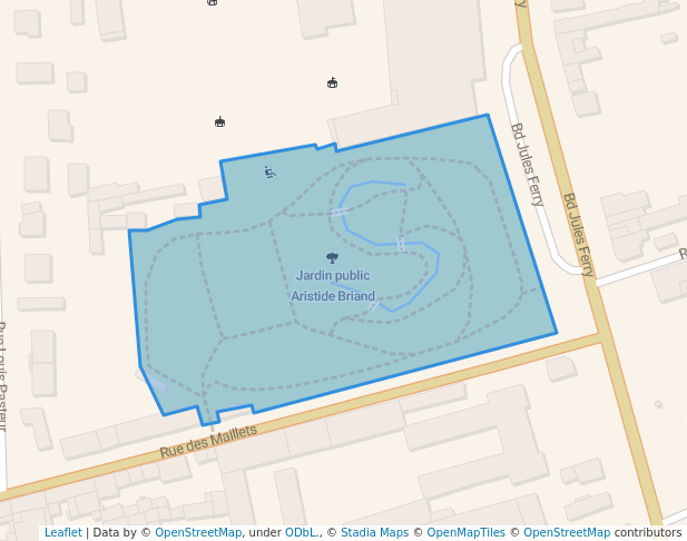 Jardin public Aristide Briand