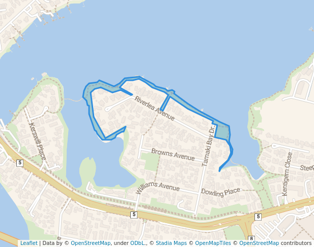 Tamaki Bay Drive Reserve