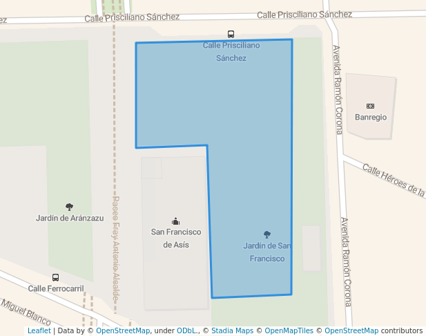 Jardín de San Francisco