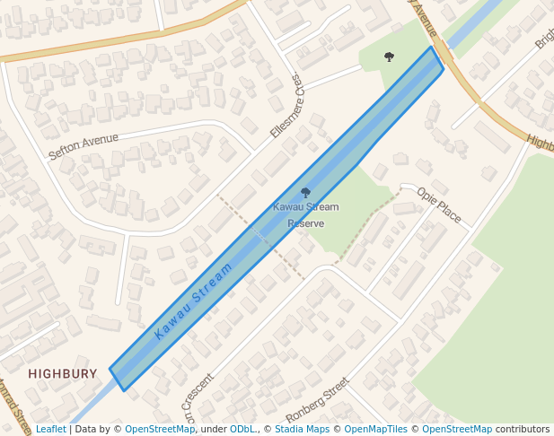 Kawau Stream Reserve