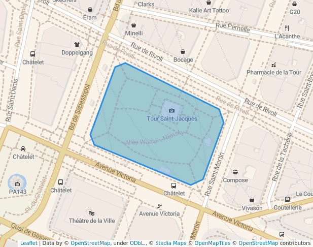 Square de la Tour Saint-Jacques