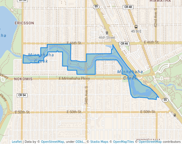 Minnehaha Creek Park