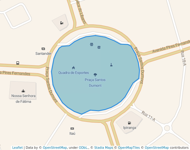Praça Santos Dumont