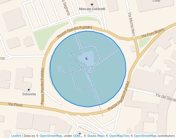 Piazza Giardini Pubblici