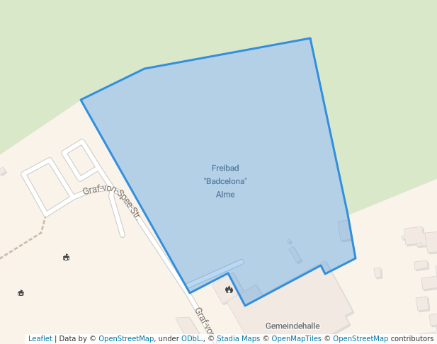 Almer Freibad in Brilon | Map and Routes