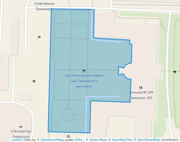 Сад Павловского института