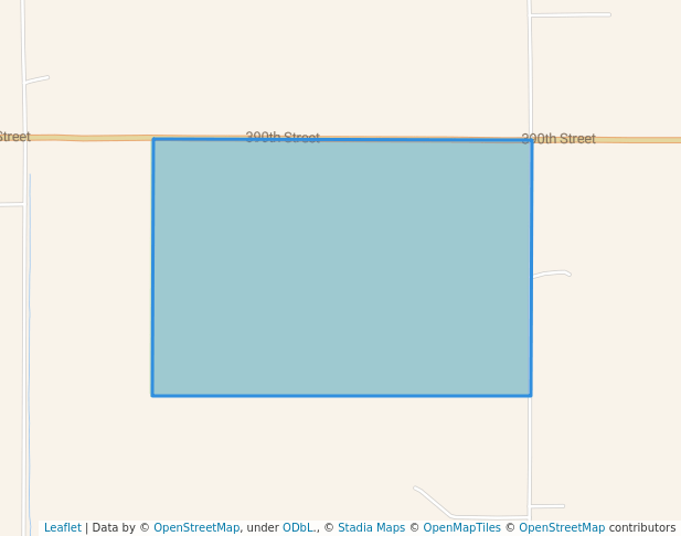 walking in Copp Prairie Waterfowl Production Area map in Lakota