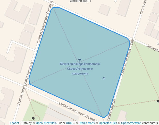 Сквер Ленинского комсомола