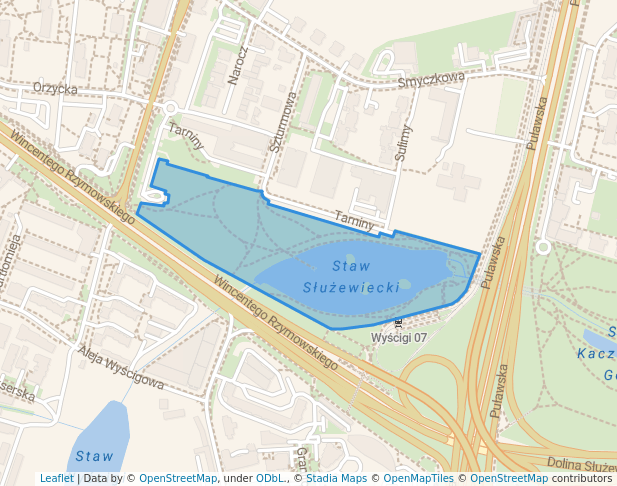 Park nad Stawem Służewieckim