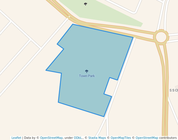 walking in Town Park map in Rewari