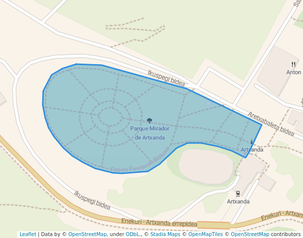 Parque Mirador de Artxanda