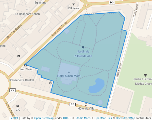 Jardin de l'Hôtel de ville