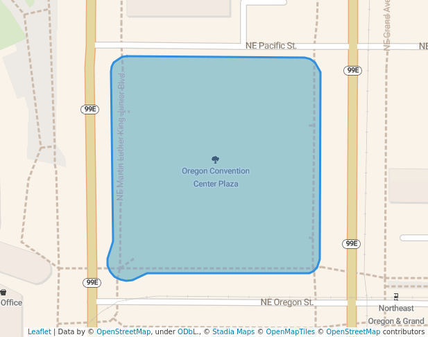 Oregon Convention Center Plaza