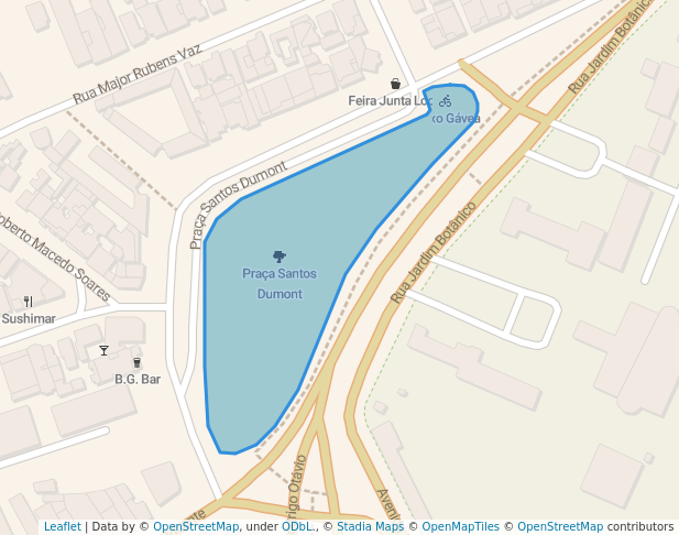 Praça Santos Dumont