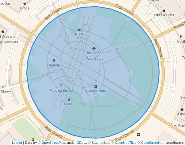 Rajiv Chowk Central Park