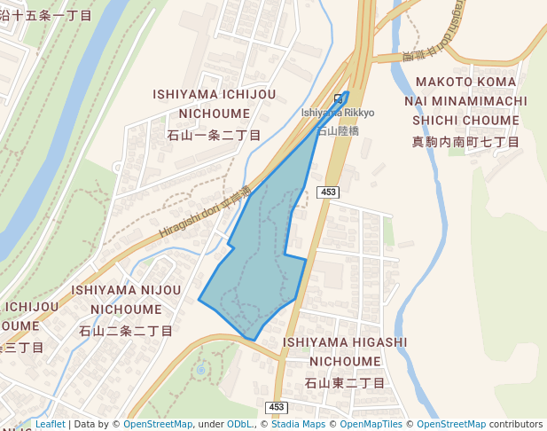 Ishiyama urban green space