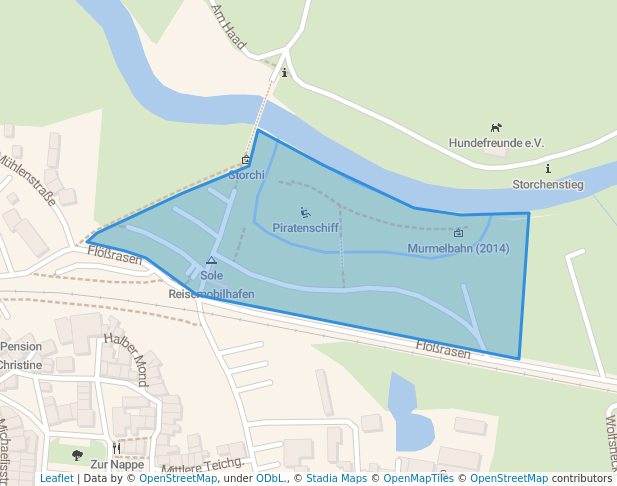 Natur/Freizeitpark Flößrasen