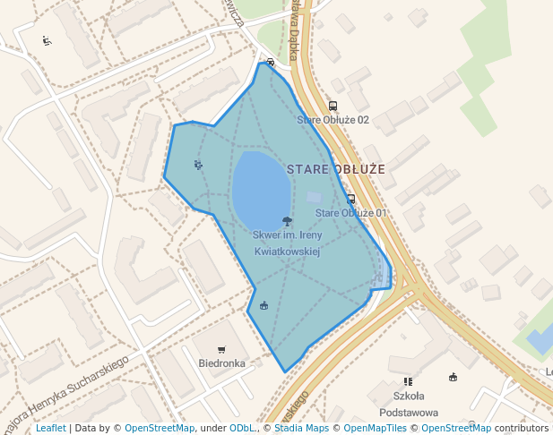 Skwer im. Ireny Kwiatkowskiej