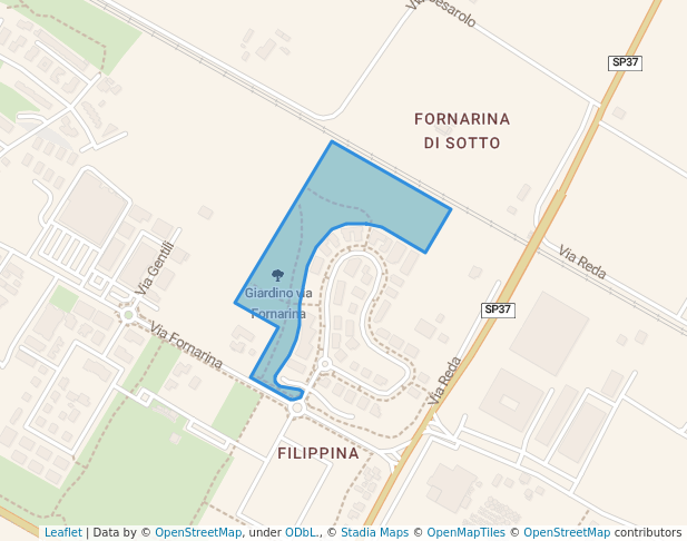 Giardino via Fornarina