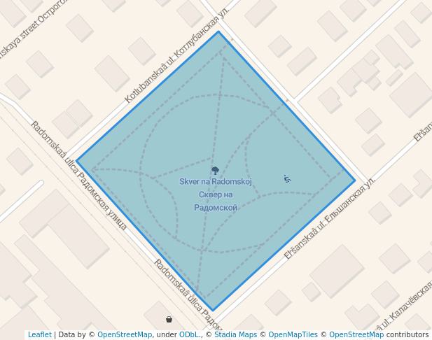 Сквер на Радомской