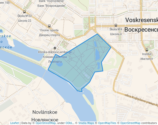 Парк Усадьбы Кривякино