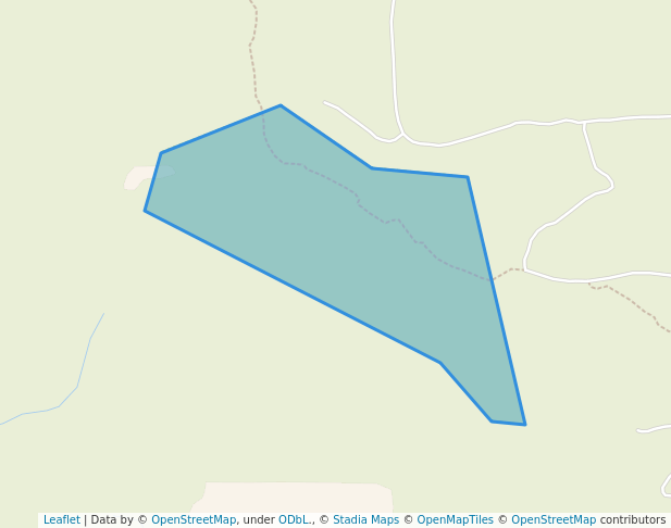 walking in Wrinkly Face Provincial Park map in Lumby