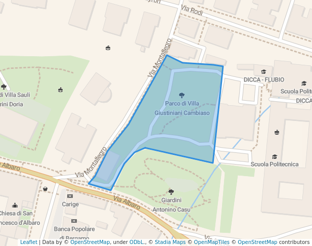 Parco di Villa Giustiniani Cambiaso