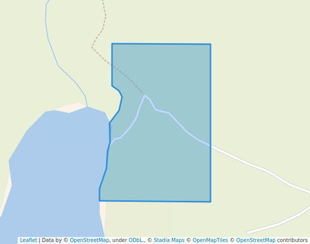 walking in Seagull Bay Recreation Site map in Bloedel