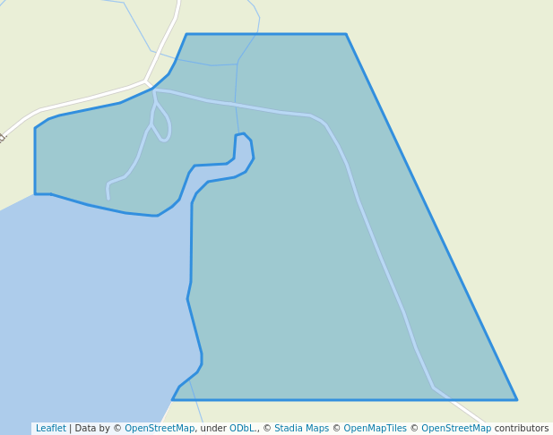 walking in Fishhook Lake Recreation Site map in Bear Lake