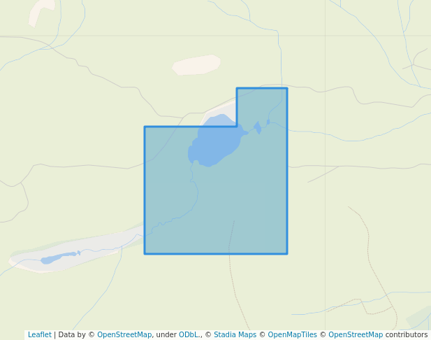walking in Taltzen Lake Recreation Site map in Smithers