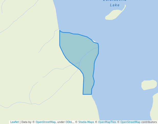 walking in Graveyard Lake West Recreation Site map in Vanderhoof