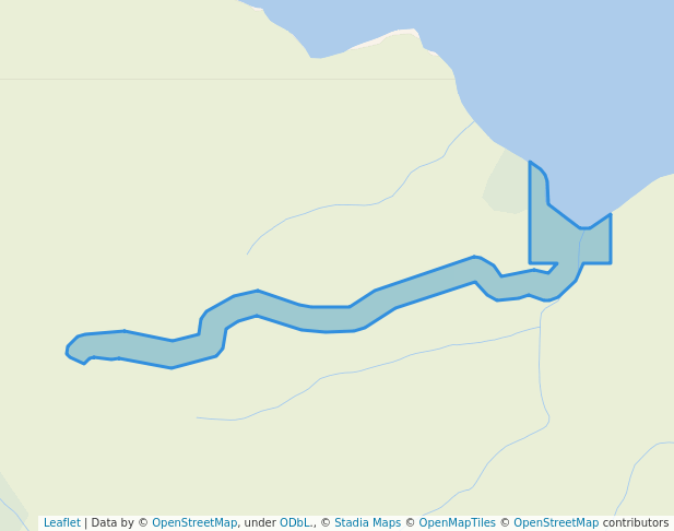 walking in Knapp Lake Recreation Site map in Burns Lake