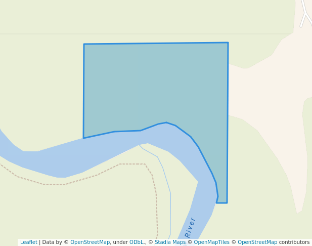 walking in Willow North Recreation Site map in Willow River