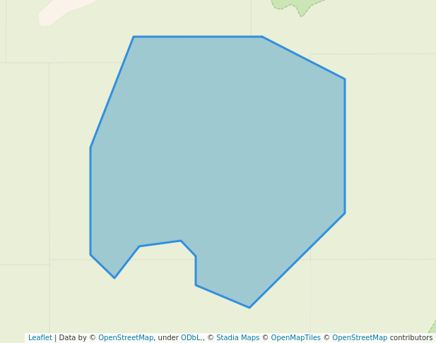 walking in Mica Mountain Trail System Recreation Site map in Dunster