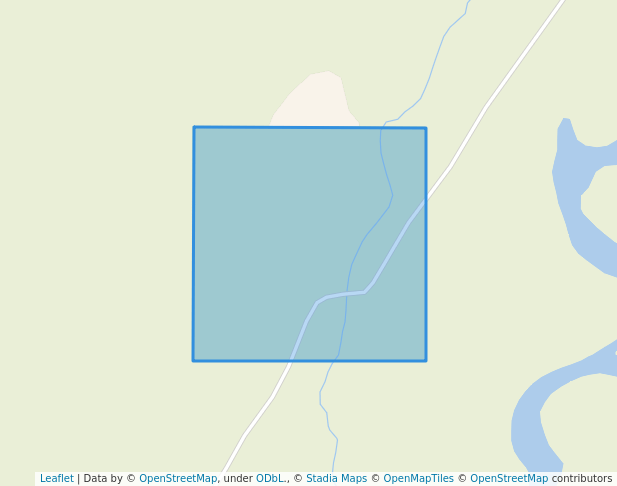 walking in Bluejoint Creek Recreation Site map in Greenwood