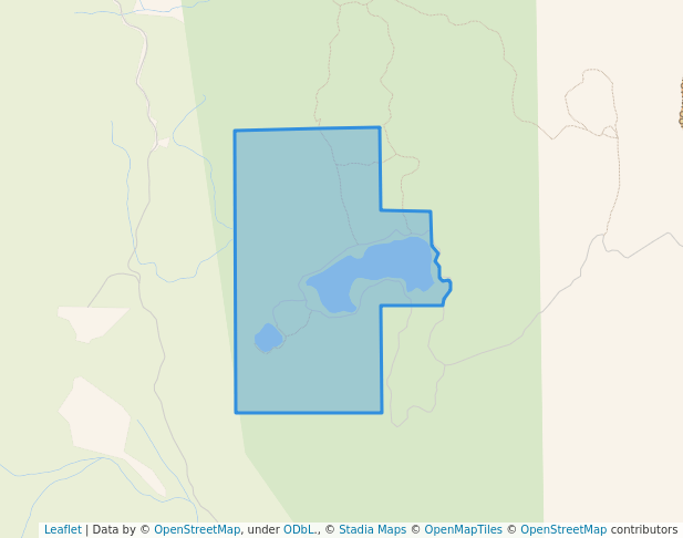 walking in Burnell Lake Recreation Site map in Oliver