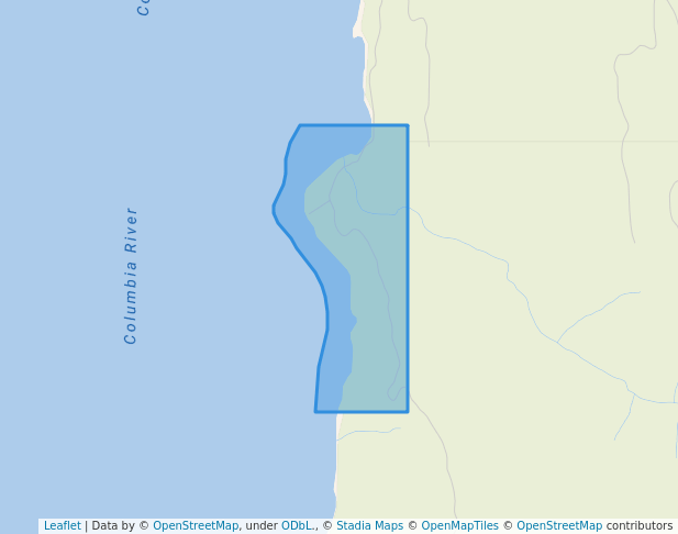 walking in Octopus Creek Recreation Site map in Edgewood