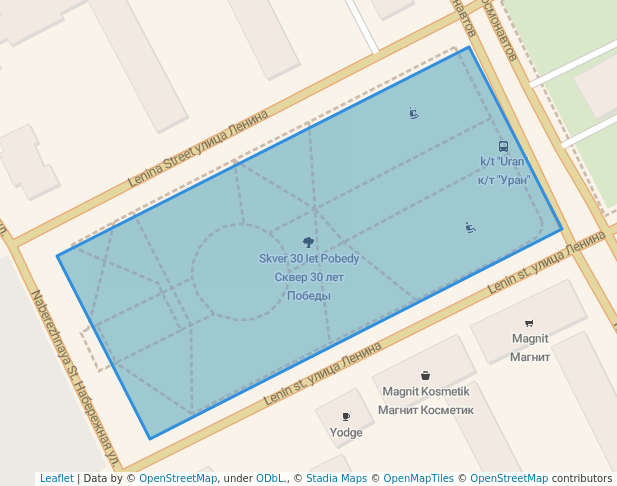 Сквер 30 лет Победы