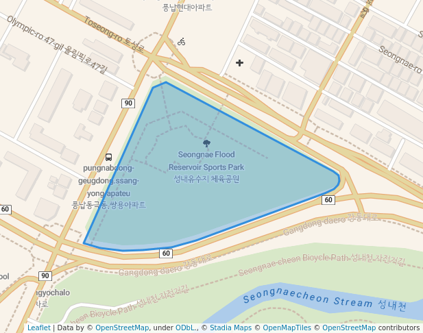 Seongnae Flood Reservoir Sports Park