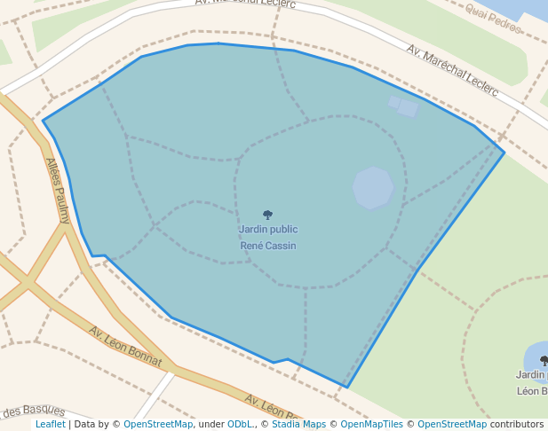 Jardin public René Cassin