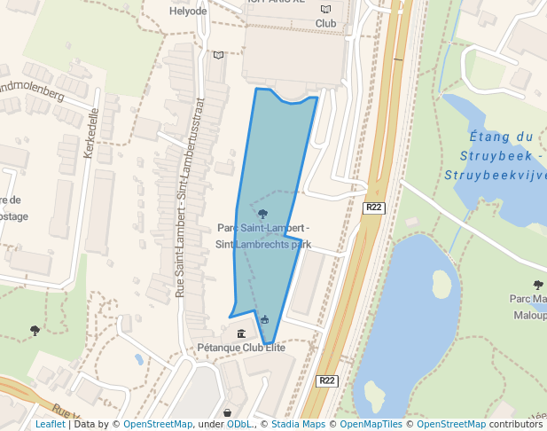 Parc Saint-Lambert - Sint Lambrechts park