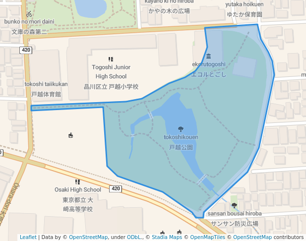 戸越公園