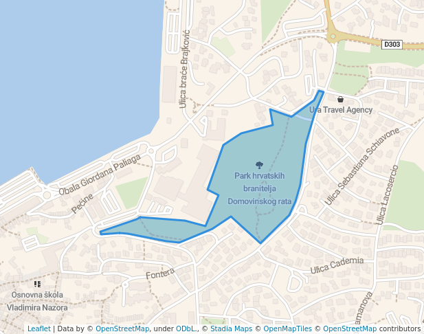 Park hrvatskih branitelja Domovinskog rata