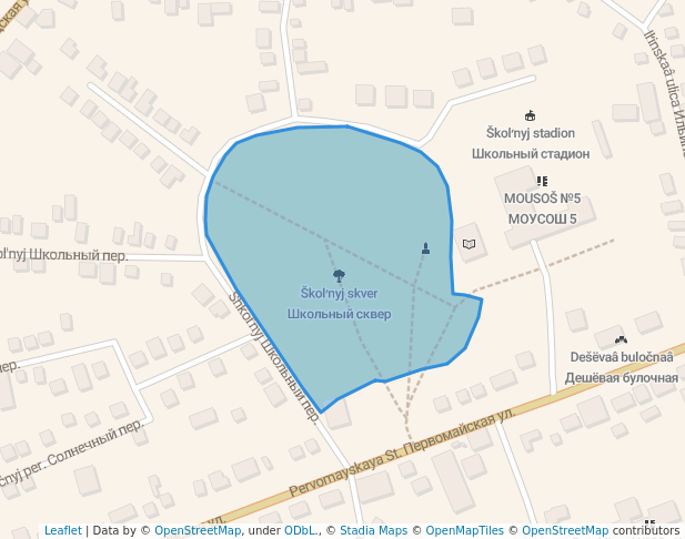 Школьный сквер