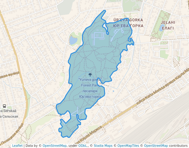"Yurieva gorka" Forest Park