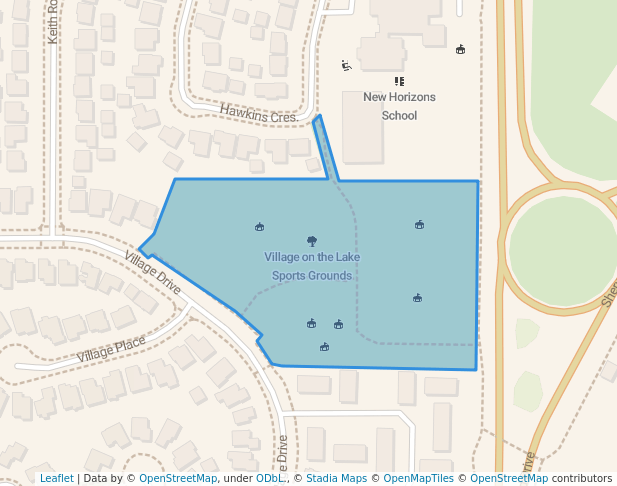 Village on the Lake Sports Ground Park