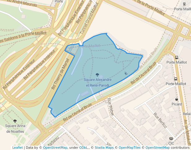 Square Alexandre et René-Parodi