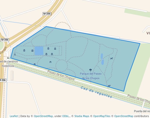 Parque del Paseo de los Chopos