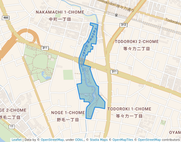 等々力渓谷公園