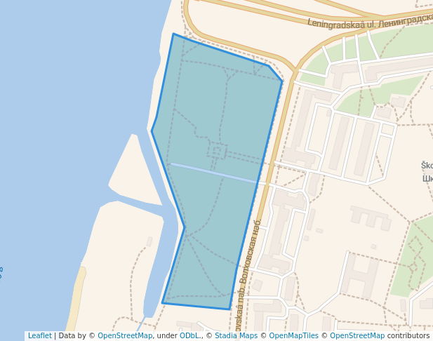 Волховская набережная